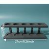 No Drilling Toothbrush Holder Multi-Slot Design Storage Rack Pencil Holder  Bathroom Countertop