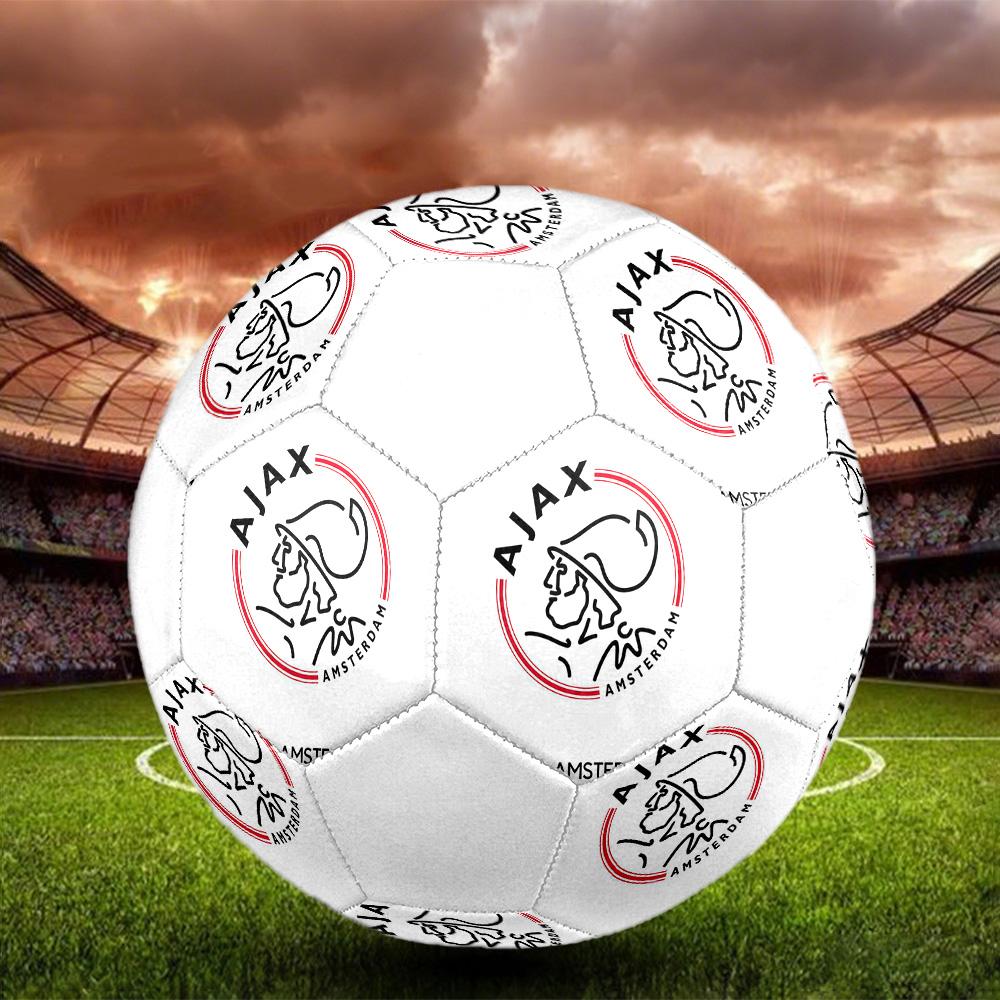 1 шт. Постер AFC Ajax размер 5 футбольный мяч ПрагаФутзальный мяч Цветной Для всех возрастов Машинная строчка ПВХ Готов к соревнованиям Прочный Высокий отскок