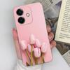 Прозрачный чехол для телефона Oppo Realme 13 Pro Plus Narzo N63 K12x A3x 4G чехол TPU силиконовый мягкий супер ударопрочный симпатичный корпус с изображением бабочки и цветка