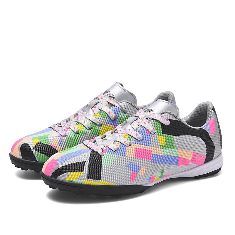 Оригинальные мужские футбольные бутсы FG/TF, модные цветные подростковые футбольные бутсы, профессиональные уличные нескользящие быстрые футбольные кроссовки для мужчин