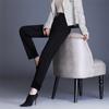 Autumn Winter Korean Fashion Womens Warm High Waist Plus Velvet Thicken Casual Harajuku Womens Formal Wear Trousers Pencil Pants