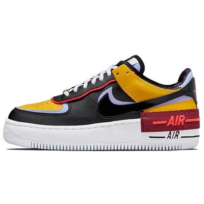 Air Force 1 Shadow Dark Sulphur Женские кроссовки Желтый Фиолетовый-Пульс Ярко-Малиновый DO6114-700