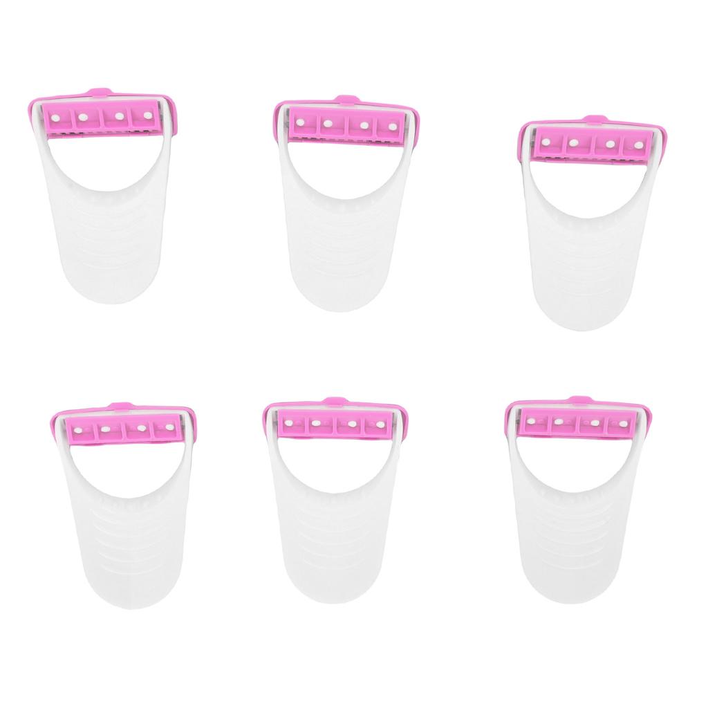 6 Pcs Disposable Horse Clippers Portable Horse Grooming Trimming Tools with Protective Covers for