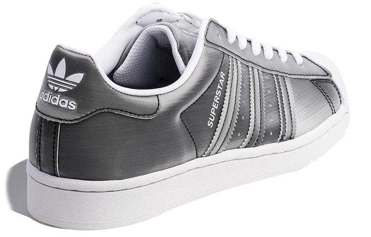 adidas Originals Superstar Модные Повседневные Скейт-Ботинки Унисекс Серый Серебристый FX7780