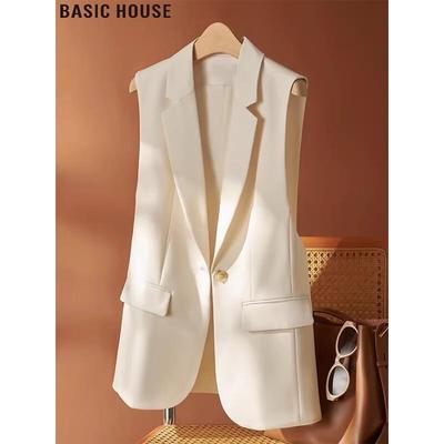 Базовый женский жилет-костюм без рукавов от Basic House