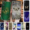 Beautiful Butterfly Pattern For Xiaomi Redmi Note 10S 10 9T 9S 9 8T 8 7S 7 6 5A 5 Pro Max Soft Black Phone Case