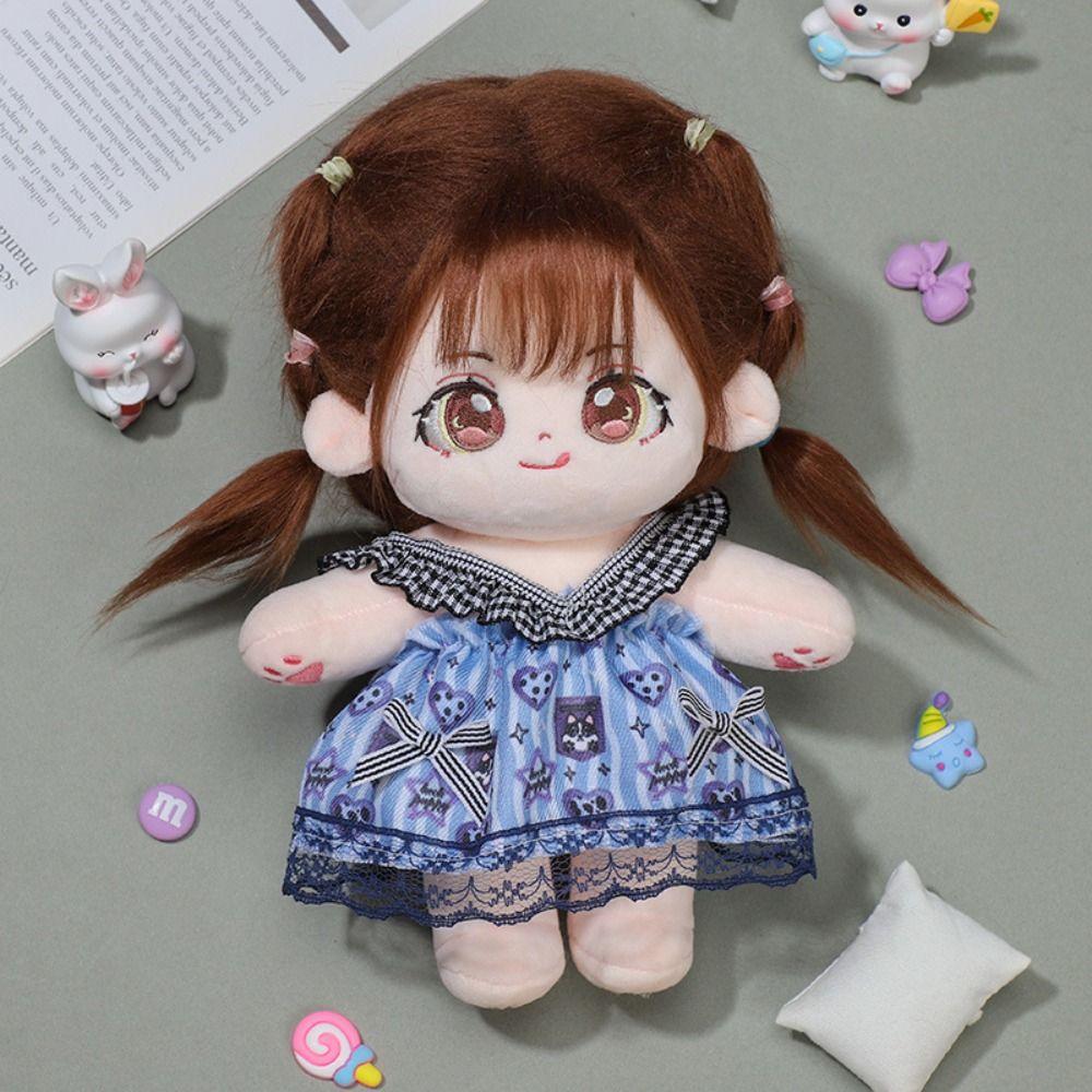 Аксессуары Платье принцессы Милые модные платья Юбка 20 см Хлопковая кукла/Куклы идолов EXO