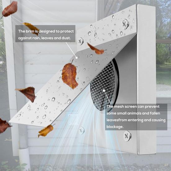 Комплект воздухозаборника для пеллетной печи, устойчивый к коррозии, простая установка, алюминиевая гибкая вентиляционная труба