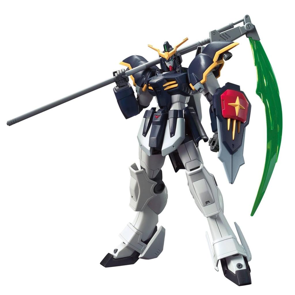 BANDAI SPIRITS HGAC Новый мобильный отчет Gundam W Gundam Deathscythe масштабная пластиковая модель 1/144 с цветовой кодировкой