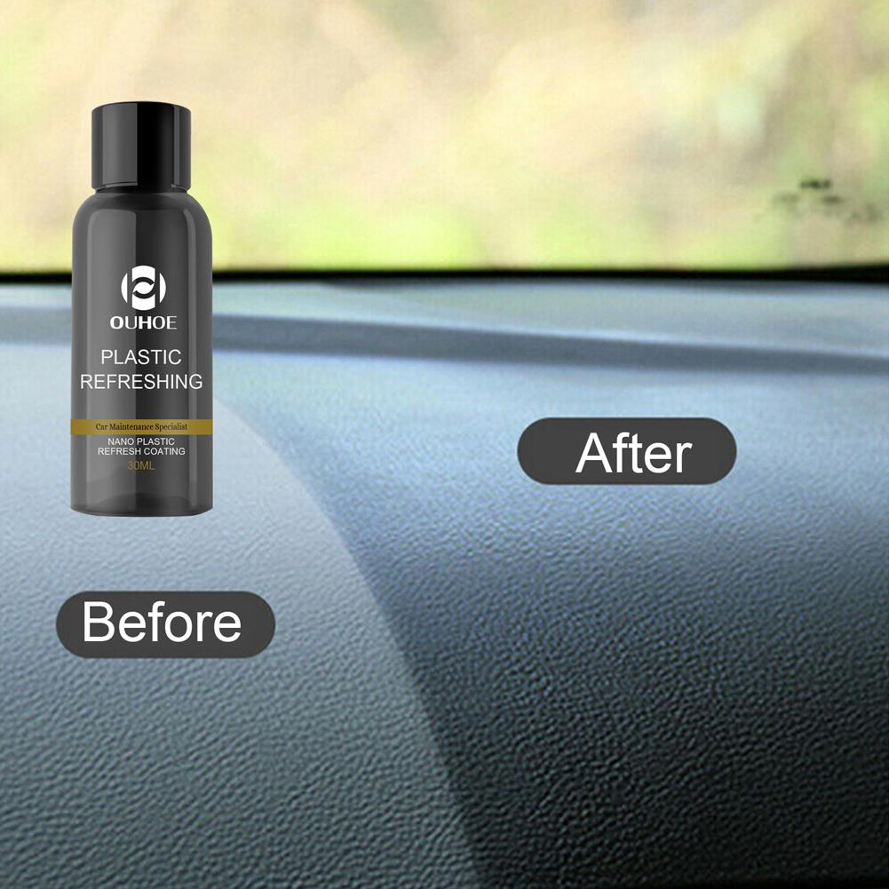 5 шт. OUHOE Cars Plastic Refreshing Coating Kit 30/50 мл Водонепроницаемый автомобильный пластиковый восстанавливающий агент для деталей