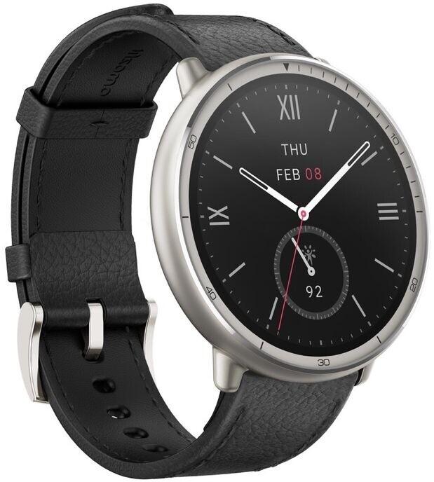 AMAZFIT Active 2 schwarzes Leder Premium Version