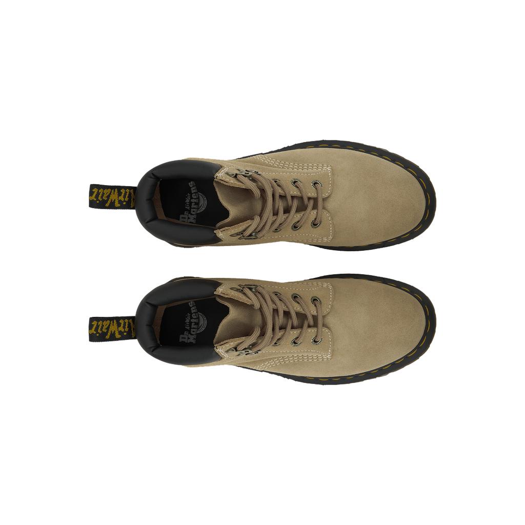 Dr. Martens 939 Винтажные ботильоны на шнуровке с круглым носком Унисекс ботинки Бежевые 41702200