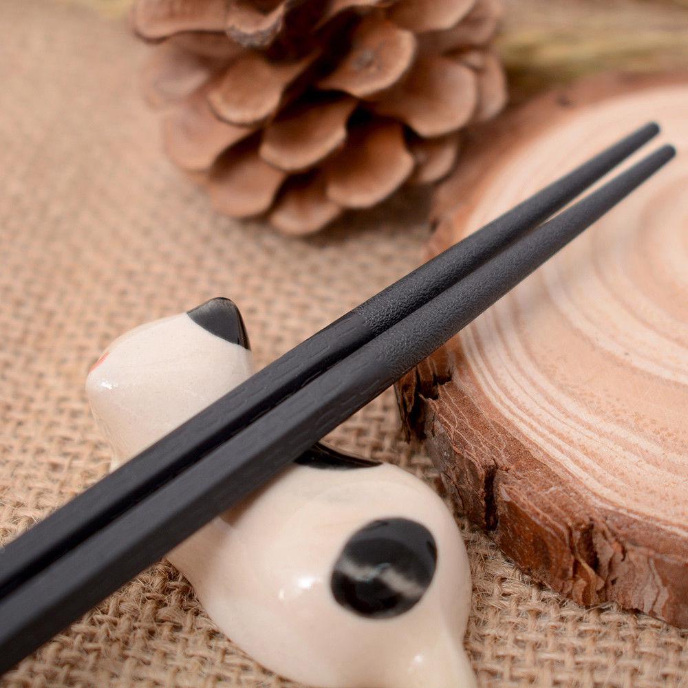 1 Pair New Chop Portable Sushi Chopsticks Japanese Non-slip Alloy