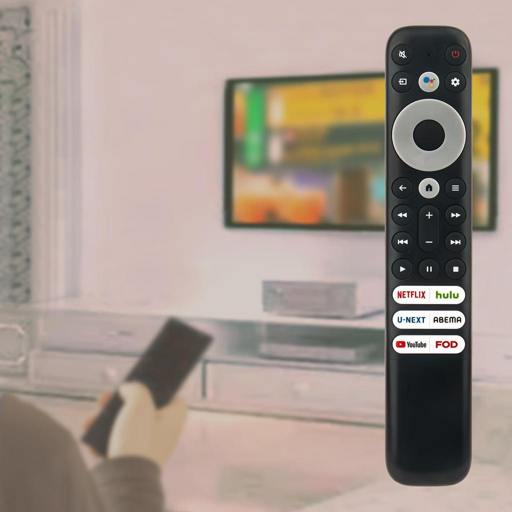 ALLIMITY Daiyo Remote Control Fit for TCL Smart TV LED Smart TV Compatible Remote Control RC902V FJB1 RC902V FMR2 43P63J 50P63J Voice Search