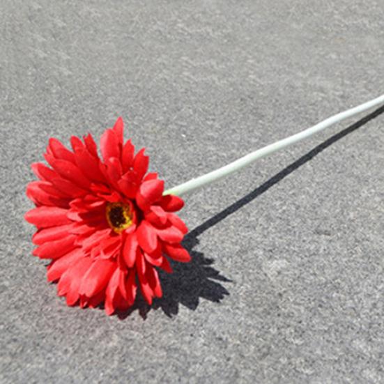 1 шт. искусственный цветок DIY красивый настоящий сенсорный поддельный цветок хризантемы ветка украшение дома для сада