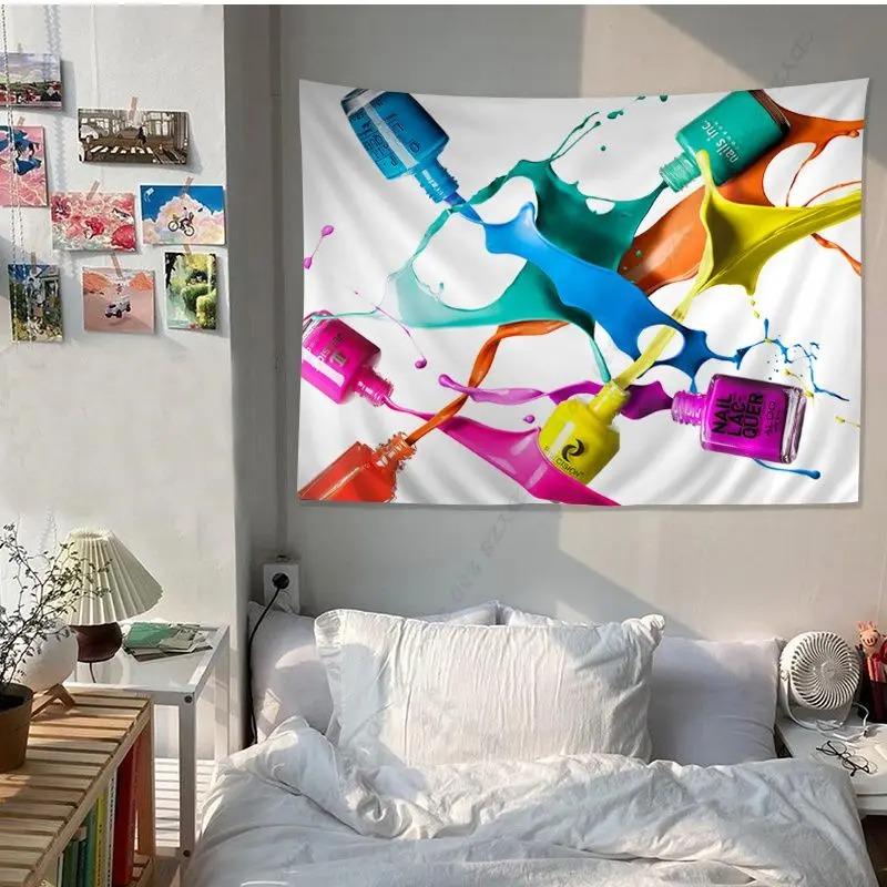 Творческий гобелен с граффити, офис, гостиная, гобелен, украшение для дома, стены, гобелен