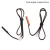 Innovative And Practical Air Conditioning Temperature Sensor Probe 25K Air Conditioner Tube Sensor Rubber Head Copper Head