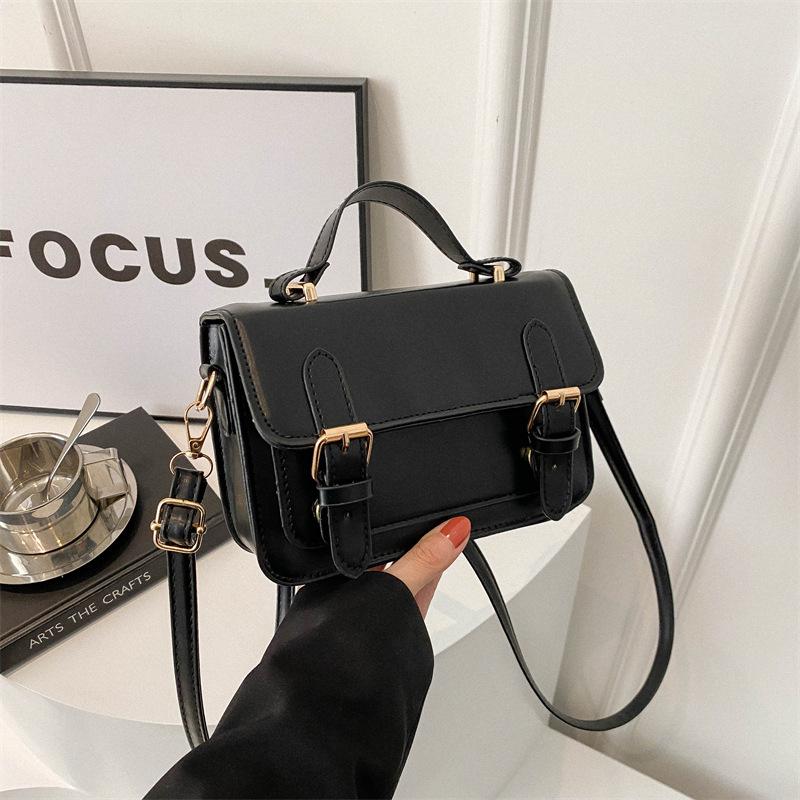 Европейский и американский стиль ретро почтальон модная повседневная текстура городская дорожная сумка через плечо маленькая квадратная сумка для женщин