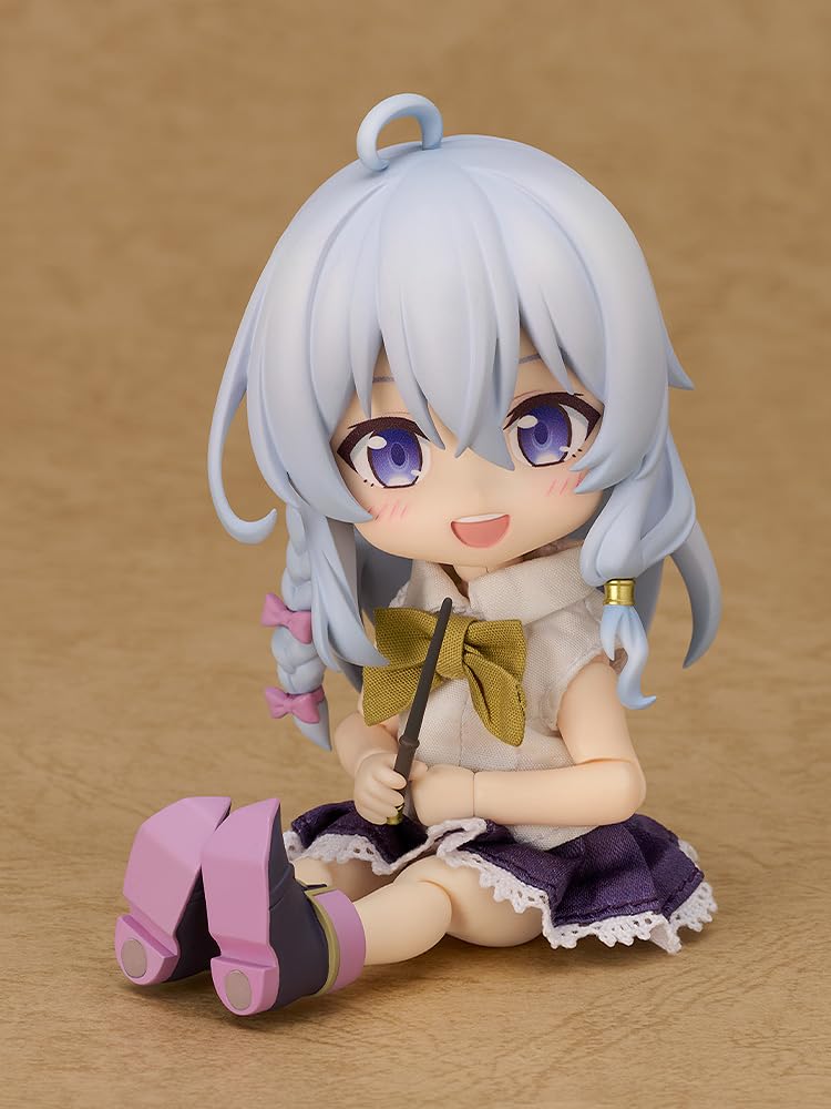 GOOD SMILE COMPANY Nendoroid Странствующая Путешественница И Пластиковая Раскрашенная Подвижная Фигурка Кукла Ведьма Элейна, Ткань, Магнит,