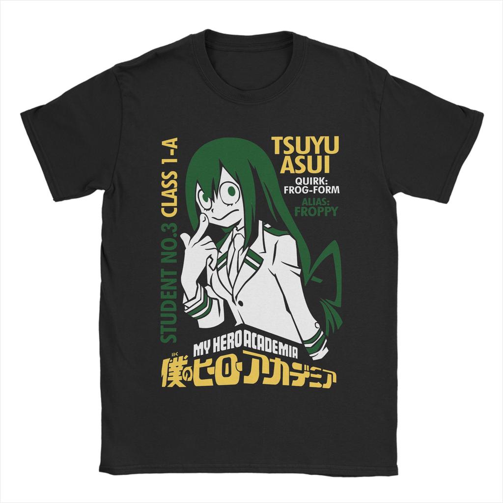 Мужские футболки «Синий Огонь» из My Hero Academia Крутые хлопковые футболки с круглым вырезом и коротким рукавом Подарок на день рождения Одежда