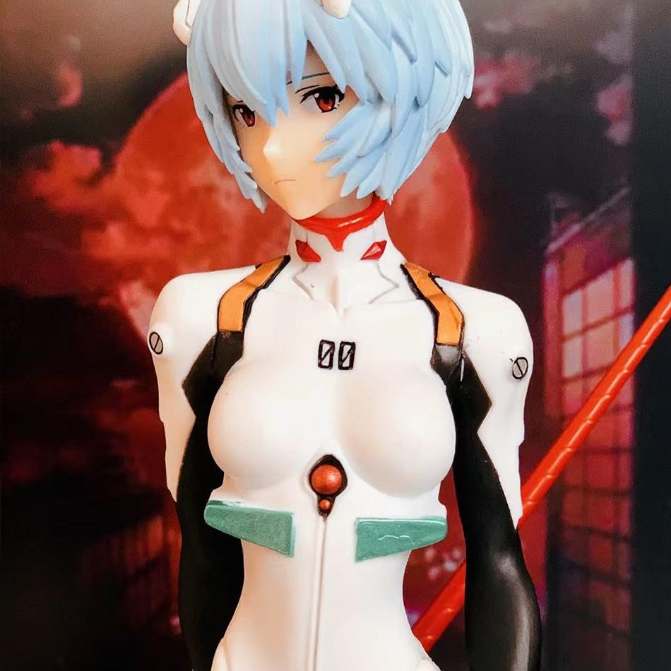 Аниме Фигурка Neon Genesis Evangelion Ева Аянами Рей ПВХ Фигурка Действия Игрушки Модель Коллекция