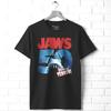Jaws 50 Years of Terror Black Men's T Shirt
