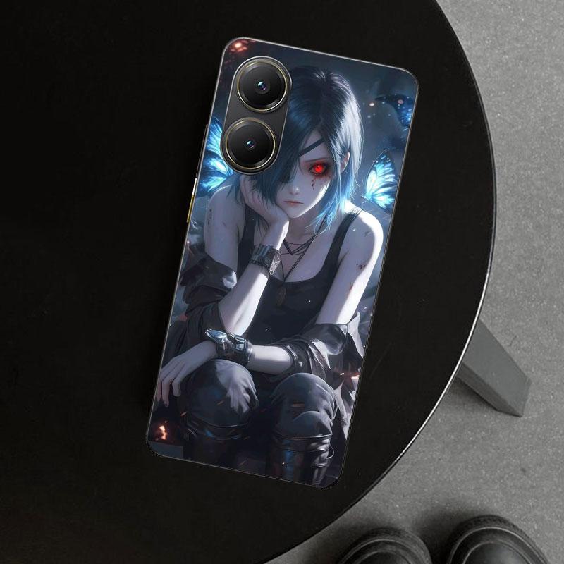 Чехол для телефона Ghoul Tokyo Touka Kirishima для Xiaomi Poco X6 X5 X7 Pro F7 Ultra Redmi 15C 15 13C 13 12C 12 10C 10 10A 9C 9A 9