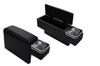 Jacks Toyota New Hiace 200 Series GL Super GL Car Center Console Storage Small Item Black PU Set of 2 [2024 Edition] (Model 1-New) Armrests, Box,