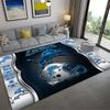 Detroit Lions Carpet Rug for Living Room Bedroom Home Sofa Decoration,Kids play Non-slip Floor Mat