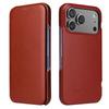 Оригинальный кожаный чехол для телефона из коровьей кожи для iPhone 17 Pro Max 17e Air 16 Plus 16E 15 14 13 12 Mini Магнитный чехол с поддержкой беспроводной зарядки