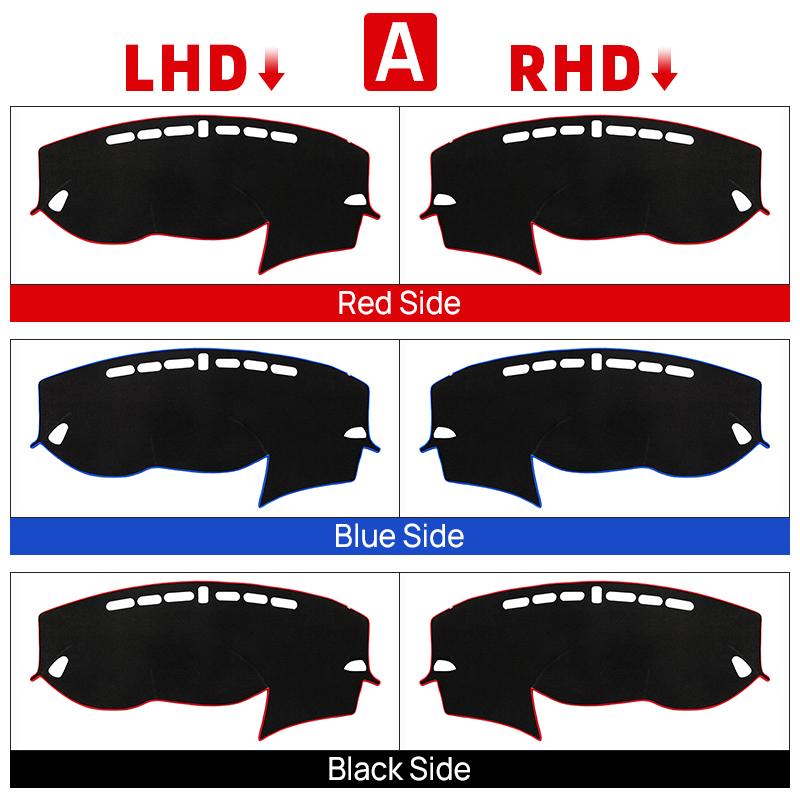 Автомобильные аксессуары для Hyundai Tucson TL 2015 2016 2017 2018 Plug-in Hybrid Dashboard Cover Avoid Light Pad Anti-UV Carpets Mats
