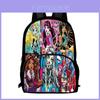 Рюкзак Monster High большой вместимости для школьного образования и из материала Оксфорд