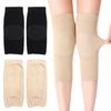 Running Cycling Pain Relief Invisible Silk Stockings Leg Warmers Knee Sleeves Knee Protector Pad