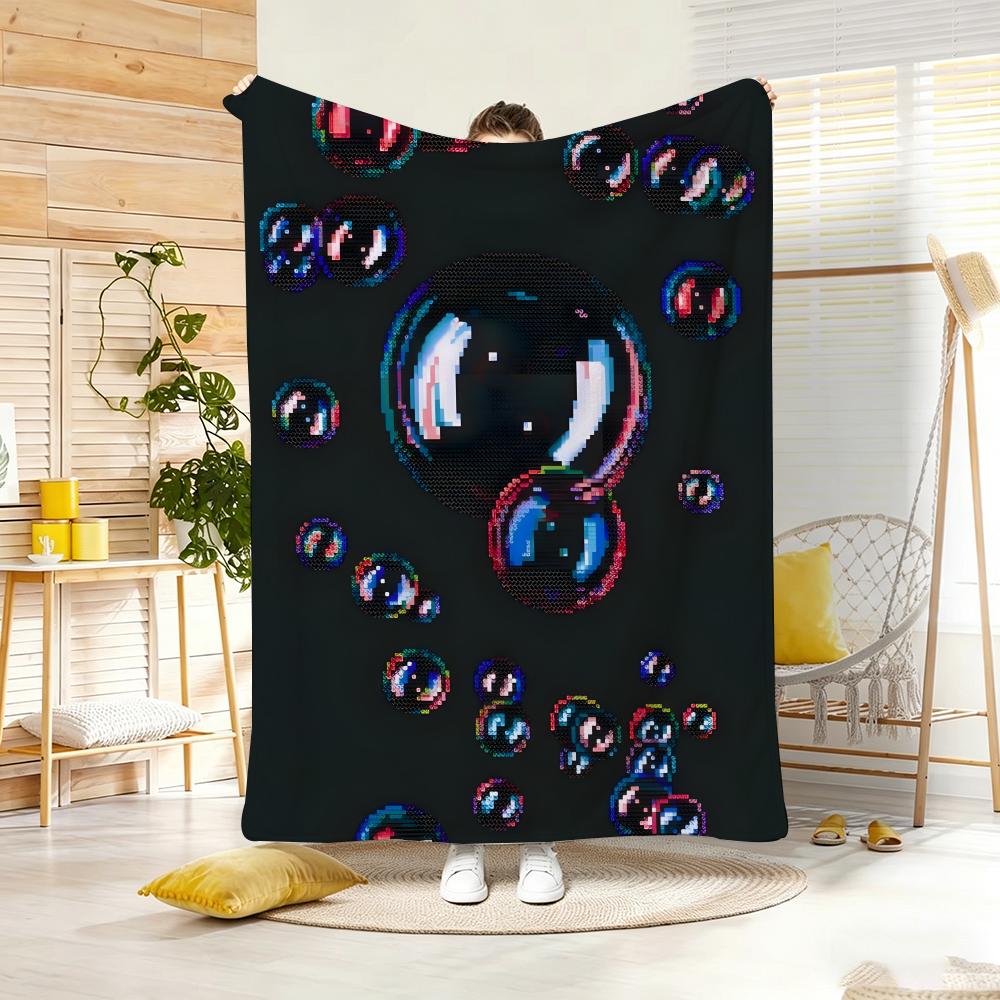 Dynamic YK Grid Throw Lightweight g Flannel Blanket Soft Skinfriendly for Summer Cooling