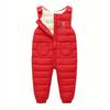 Baby Warm Fleece Lining Snow Pants with Pockets, Perfect Outdoor Leggings for Toddlers and Infants  In Winter, Ideal Choice for Outdoor Activities