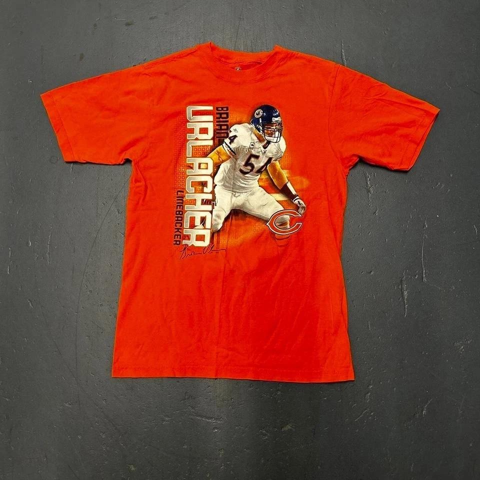 Винтажная футболка с графикой игрока Брайана Урлахера команды Chicago Bears, 2000-е
