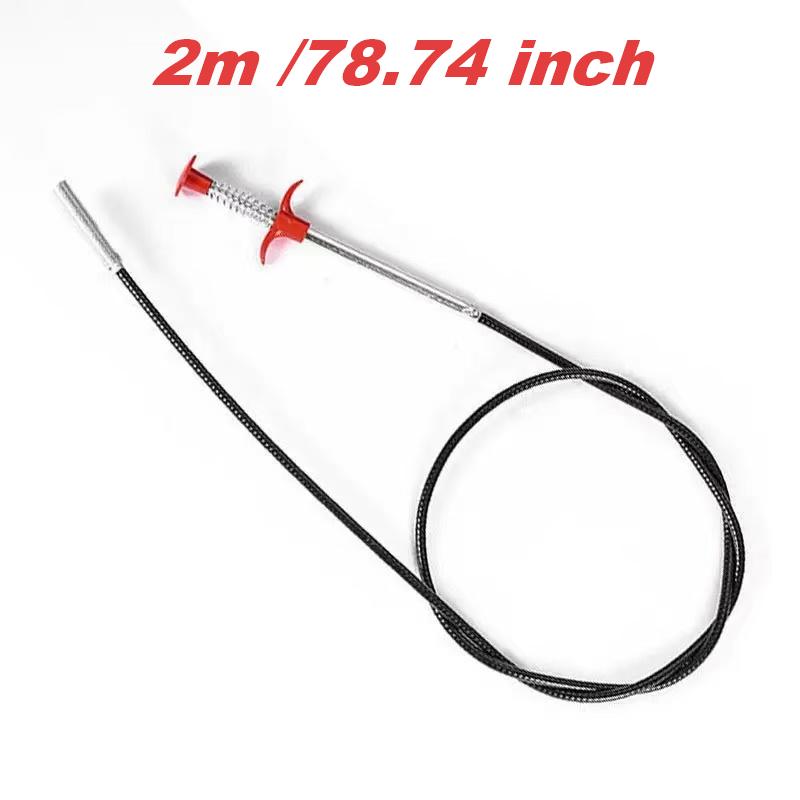 Flexible Grabber Claw Pick up Reacher Tool (Drain Clog Remove Tool), for Litter Pick, Home and Kitchen Sink, Drains, Toilet