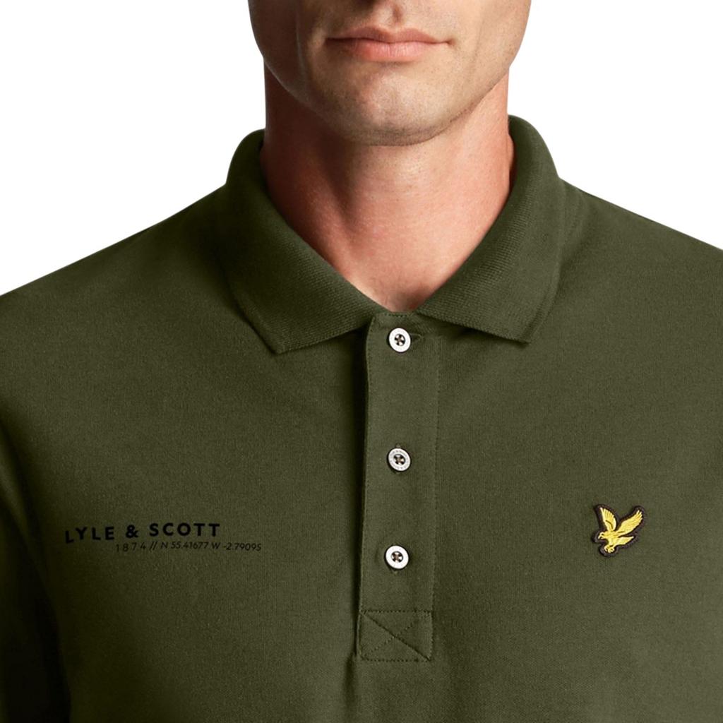 Lyle & Scott Mens Coordinates Polo Shirt