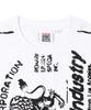 Vision Streetwear Vsw Industry Логотип Укороченные Ws Футболки Белый