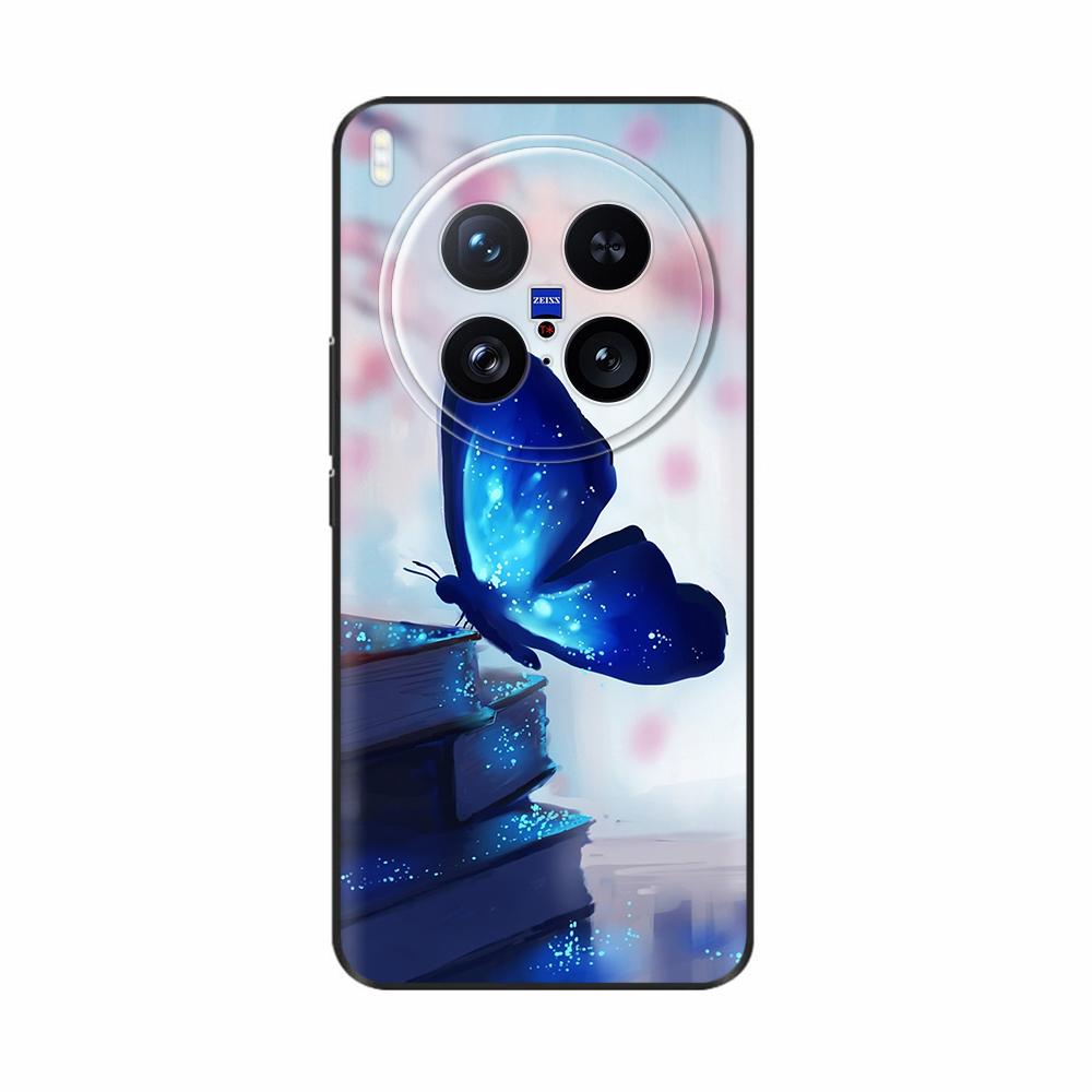 Для Vivo X200 Ultra Чехол Мягкий ТПУ Милый Мультяшный Расписной Задний Корпус Чехол Для Vivo X200 Pro Mini Чехлы Для Телефона Для Vivo X200 Pro 5G