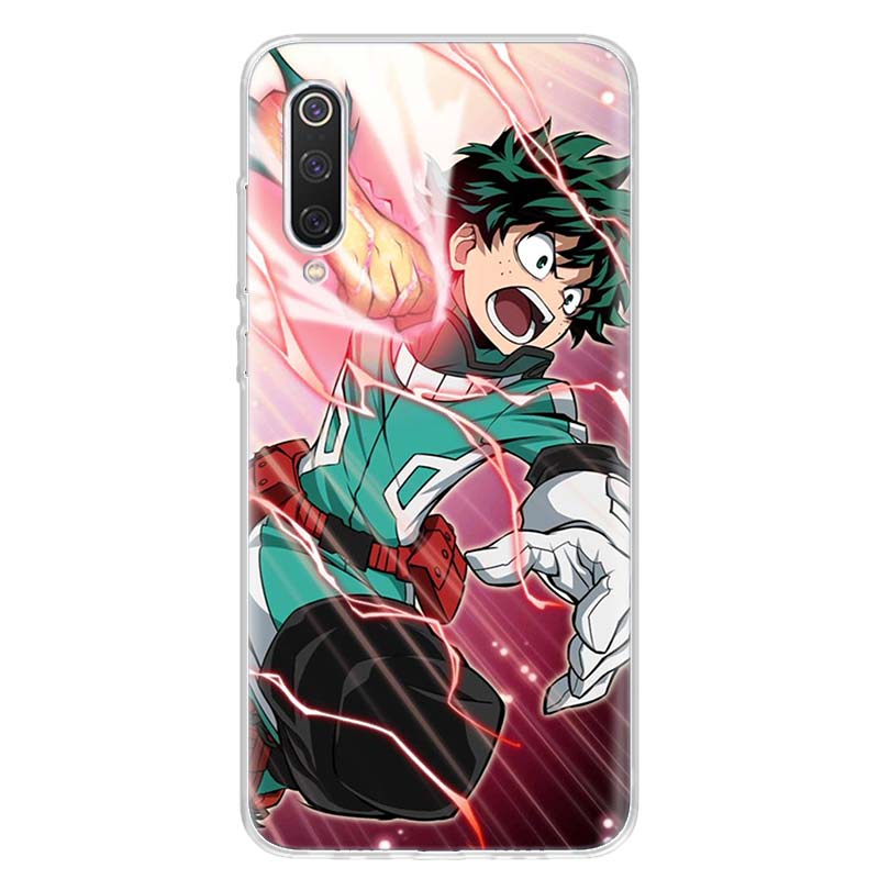 Anime My Hero Academia Cover Phone Case For Xiaomi Poco X3 GT X4 NFC M4 Pro M3 M2 F3 F2 F1 Mi Note 10 A3 A2 Lite A1 CC9E Fundas