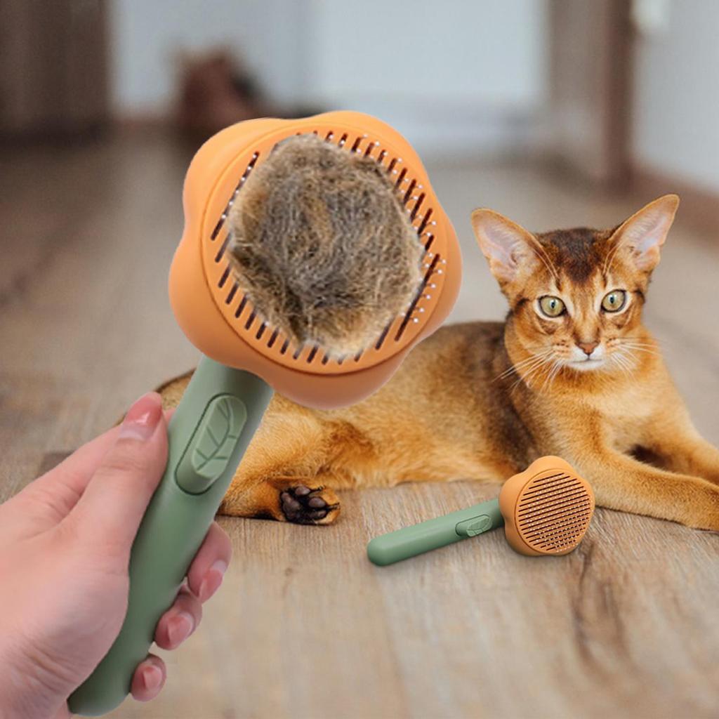 Cat Hair Cleaning Dematting Brush Comb Dog Hair Removal Brush Cat Grooming Tool Dog Hair Shedding Trimmer Needle Comb