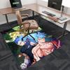 1pc Dragon Ball Super Saiyan Broly Vegeta Goku Chair Mat - Anime Cartoon Design Office Desk Pad, Non-Slip Carpet for Home Decor, Suitable for All Seas