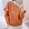 Brand Counter New Product Han Style Korean Style Versatile Casual Loose Lapel Pullover Sweatshirt In Spring and Autumn