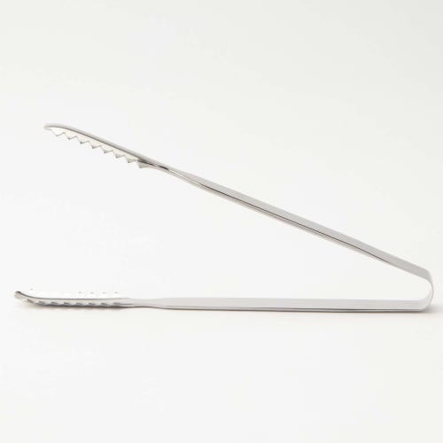 Endo Shoji Commercial Ice Tongs, Small, Stainless Steel, Made In Japan, PBU0102