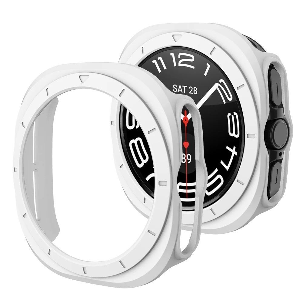 PC Matte Watch Case For Samsung Galaxy Watch 7 Ultra Case Hollow Hard Protective Cover For Galaxy Watch 7 Ultra 47mm Accessories