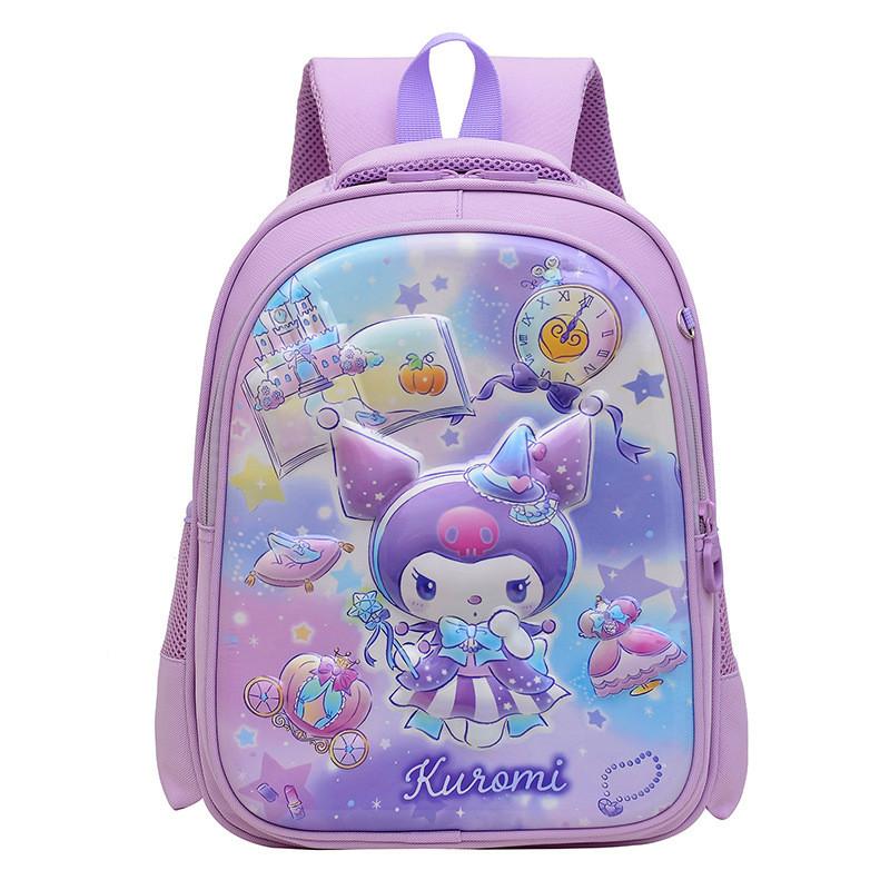 Lightweight And Cute Kindergarten Backpack For Girls Featuring Kuromi And Melody Designs For Ages 3 To 6