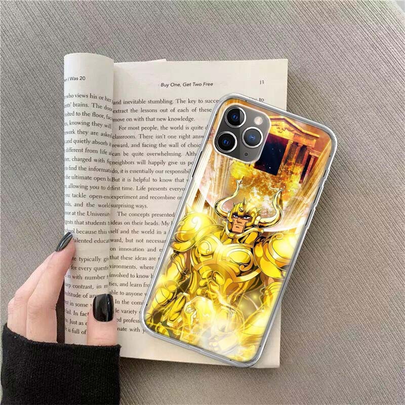 Чехол для телефона Saint Seiya Рыцари Зодиака для Apple Iphone 12 13 Mini 14 15 Pro 17 Pro Max Air 11 16E 16 Plus Корпус