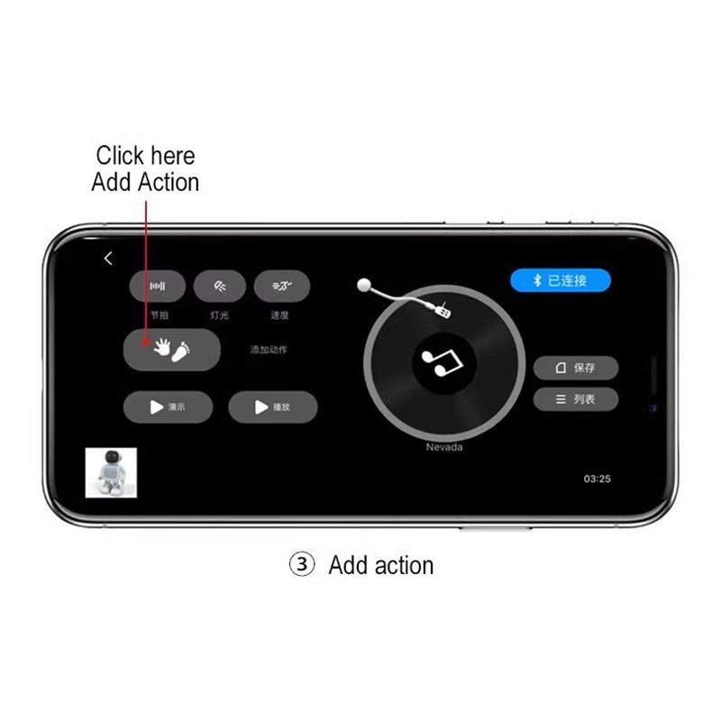 Танцующий робот интеллектуальное программирование Bluetooth аудио космический робот