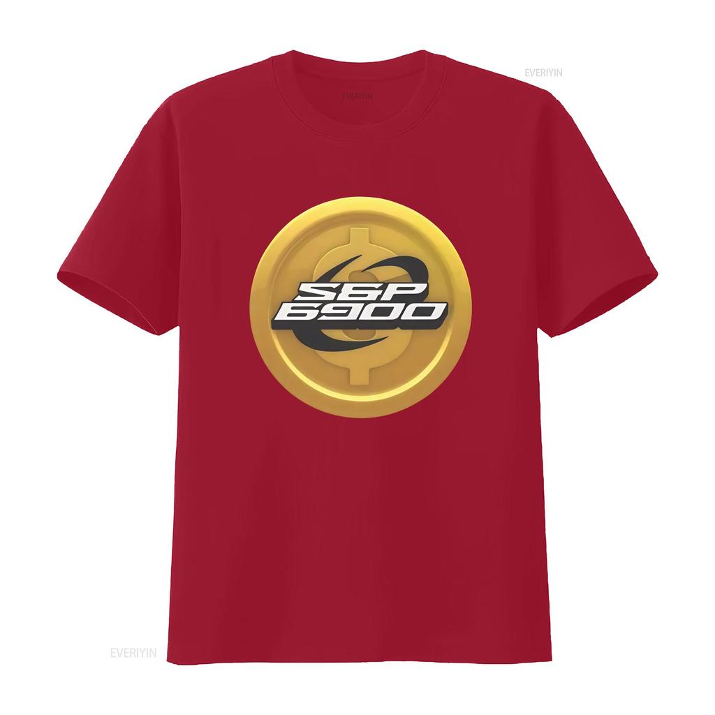 SPX Meme Coin T Shirt vintage Washed Stretched Top For Everyday Wear Unisex homme Slightly streetwear Versatile fashion